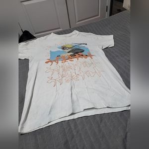 Naruto anime white t shirt
